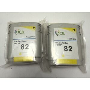 2 OCB Yellow Ink Cartridge For HP 82 Expired?